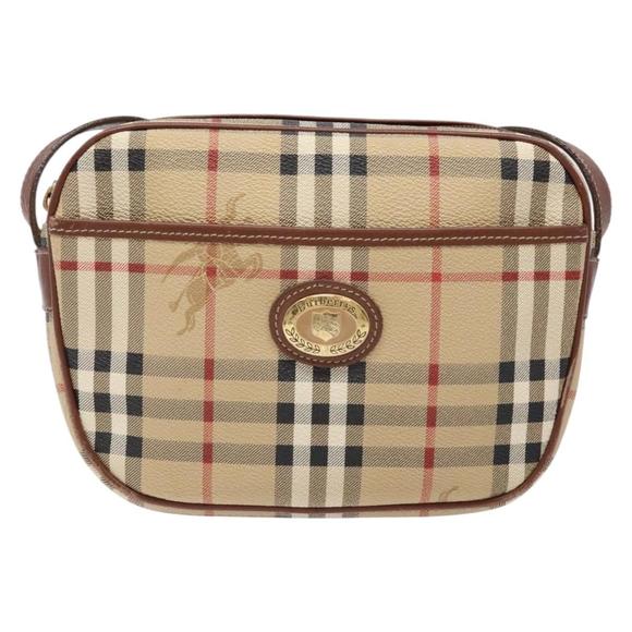 Burberry Nova Check Beige CANVAS, LEATHER shoulder - Picture 1 of 10